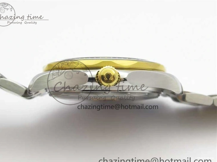 1103 MultiPurpose 2018 Seamaster Diver 300M SS YG VSF 1:1 Best Edition YG Bezel Black Dial on SS YG Bracelet A 7937